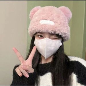 Gorro de Punto con Orejas de Oso de <span class=keywords><strong>Amazon</strong></span>, Nuevo Gorro de Lana Suave y Cálido para <span class=keywords><strong>Mujer</strong></span>, Gorro de Lana para Otoño e <span class=keywords><strong>Invierno</strong></span> - Product Image 5