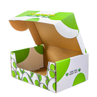 Caja de correo corrugada de lujo personalizada al por mayor embalaje de logística, embalaje de regalo envío caja de correo embalaje con logotipo