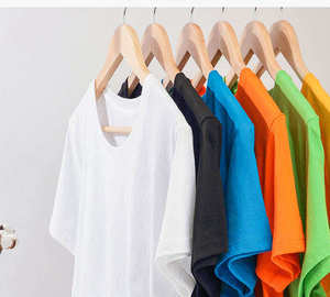 เสื้อยืดสตรีทแวร์ฮิปฮอปสั่งทำขายส่ง ผ้าหนา 100% โพลีเอสเตอร์ ทรงครอป บ็อกซี่คัท เสื้อยืดเปล่า เสื้อยืดผู้ชาย - Product Image 1