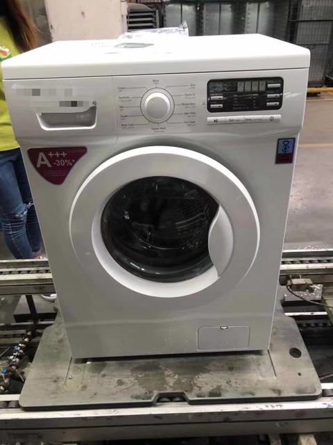 9kg Front Load Washing Machine White Color 110V 60Hz with Universal Motor Fully Automatic Home Appliances 1400rpm