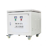 Transformateur électronique triphasé à retour de charge OSG-80KVA, transformateur autotransformateur triphasé à sec, transformateur élévateur basse tension 240V/480V