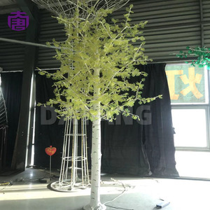Exquisita Lámpara LED Impermeable para Exteriores con Forma de Abedul, Adorno Refinado para Paisajes de Parques, Decoración para Jardín y Patio en Venta - Product Image 5
