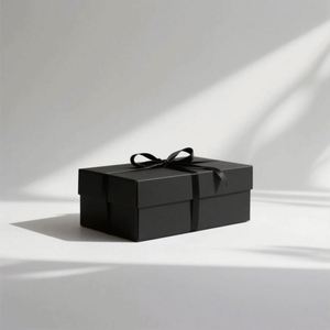 Caja de Regalo de Cartón Rígido Plegable de Lujo de Alta Gama con Logotipo Personalizado al por Mayor, Cierre Magnético, Forro de Esponja, Laminación Mate - Product Image 5