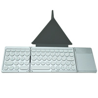 Keyboard Tablet Lipat Sistem Tiga Universal untuk USB 3.0, Ambidextrous Ukuran Penuh, Produk Terbaru