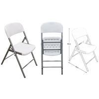 Chaises pliantes en plastique pour événements et mariages, empilables, fabriquées en Chine, prix d'usine le plus bas, vente chaude