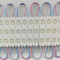 Module LED 12V 6012 2835 SMD 3 LED 1,2W 3000k 6000k 10000k Corps en ABS IP65 Modules LED étanches pour enseignes lumineuses LED