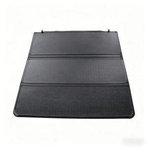 Couverture de benne de camion pliable en trois parties en alliage d'aluminium robuste et très résistante (880 lb) pour pick-up de 6,1 à 6,5 pieds - Product Image 1