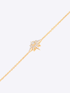 Bracelet Radiant Star Premium Or – Élégant Bracelet Breloque Céleste – Bijou de Luxe Tendance – Bracelet Motif Étoile Stylé - Product Image 2