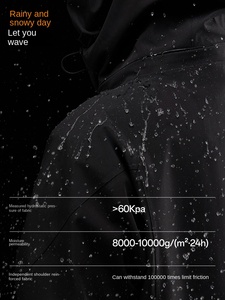 Mediastormスリーインワンチャージ服STORMCREW25秋冬防風ジッパーウールシルクポリエステルナイロンシェル - Product Image 3