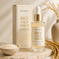 Sérum Visage au Riz 40ml Glycérine Vitamine C Anti-rides Hydratation Profonde Nourrissant Lissant Éclat Soin Marque Privée OEM ODM