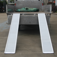 Rampes robustes pour camions, rampes en aluminium pour voitures, remorques à plateau, système de chargement, certifiées CE