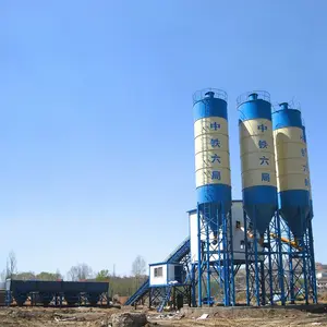 Полностью автоматический бетонный завод высокого качества 120 м3/ч бетономешалки завод Готовый Бетонный Завод