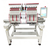 Nouvelle machine à broder 3D à 2 têtes pour la broderie de logos en relief et en mousse