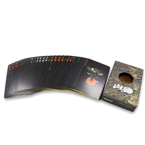 Cartas de Juego de Papel Ecológicas Personalizables con Borde Dorado Impreso, Duraderas, de 250-400 g/m², Marca <span class=keywords><strong>ChenSheng</strong></span>, Esquinas Cuadradas/Redondeadas - Product Image 2