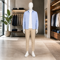 Mannequins abstraits homme-femme corps entier pour la présentation et l'exposition de vêtements en boutique et la conception d'intérieur
