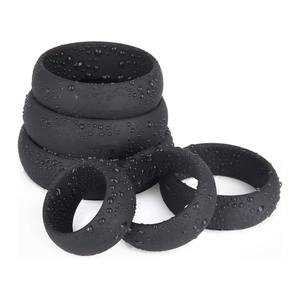 Seksspeeltje Voor Man Vertraging Ejaculatie <span class=keywords><strong>6</strong></span> Verschillende Maat Haan Ringen, Premium Kwaliteit Zachte Siliconen Penisringen Betere Sex <span class=keywords><strong>Cock</strong></span> <span class=keywords><strong>Ring</strong></span> - Product Image 6