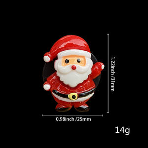 Mignon Noël <span class=keywords><strong>Monopoly</strong></span> Voiture Climatisation Sortie Clip Décoratif Résine Intérieur Accessoires Universel Fit Installation Facile - Product Image 2