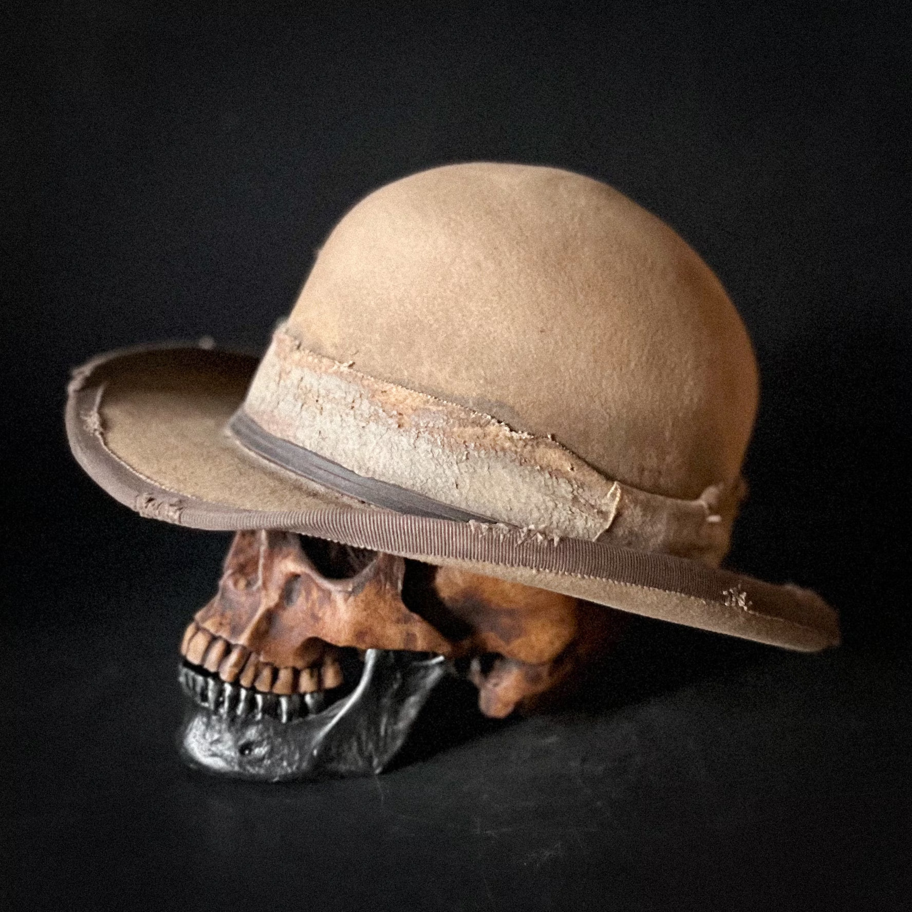 Banana Republic Chestnut 100% Wool Bolo hat with ribbon il_fullxfull.7043544368_fb4g.jpg main image 4