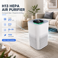 Purificateur d'air pour animaux domestiques, filtre HEPA pour la maison, nettoyage de la poussière de l'air domestique