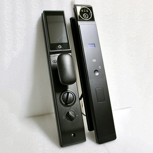 Automatic <strong>3D</strong> Face <strong>Fingerprint</strong> Password WiFi APP With Visual Video Calling Function Smart Door Lock with Camera - Product Image 4