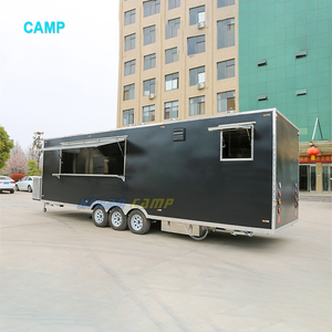 Remolque expendedor <span class=keywords><strong>de</strong></span> comida más vendido CAMP, camión <span class=keywords><strong>de</strong></span> comida móvil con cocina completa, pollo frito, comida, caravana, contenedor, <span class=keywords><strong>restaurante</strong></span> - Product Image 1