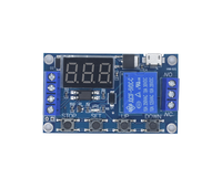6-30V Relais Module Commutateur Déclencheur Time Delay Circuit Timer Cycle Réglable Déclencheur OFF / on Switch Timing Cycle