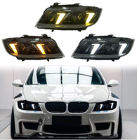 Phare E90 2005-2012 Série 3 Style Ikon LED Tricolore Plug and Play Pièces Auto pour BMW
