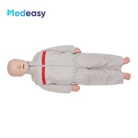 Maniquí de RCP Pediátrico Profesional Avanzado Medeasy con Entrenamiento de Respiración Artificial, Maniquí de Reanimación Pediátrica para Primeros Auxilios