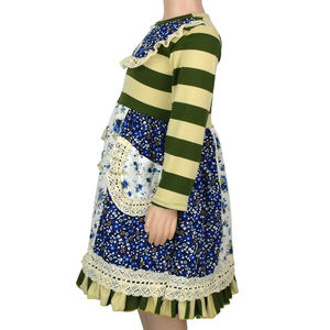 Robe tricotée pour bébé nouveau-né, style jupe à volants, avec grande poche, personnalisable par impression numérique, mignonne - Product Image 4