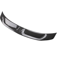 Extension de lèvre d'aile arrière d'aileron arrière d'aile arrière d'aspect de fibre de carbone pour Honda Accord 9th Gen 2013