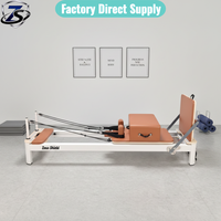 Vente directe usine – Machine de Pilates Reformer en aluminium durable, réglable et portable, certifiée CE, écologique, pour studio à domicile