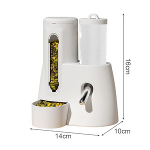 Nuova <span class=keywords><strong>bottiglia</strong></span> di acqua di plastica con supporto non gocciolante criceto acqua grande capacità Pet ciotola di alimentazione per piccoli animali - Product Image 6