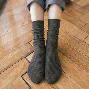 Diseño conciso citar Calcetines de marca de lujo de Slouch Calcetines - Product Image 4