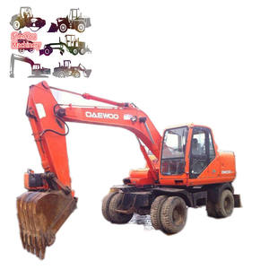 ราคาต่ำ Dosan DH130รถขุดล้อในเซี่ยงไฮ้ - Product Image 1