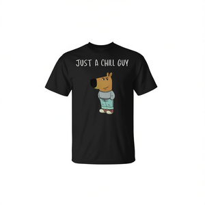 Camiseta Just A Chill Guy Meme, camiseta Unisex de manga corta con cuello redondo y estampado digital, camiseta gráfica divertida, talla S a XXL - Product Image 3
