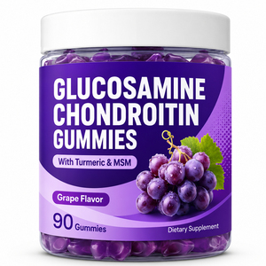 Joint Support Glucosamine Chondroitin Dietary Supplement <b>Gummy</b> <b>Candy</b> for Adults-Improved Bone Density - Product Image 1