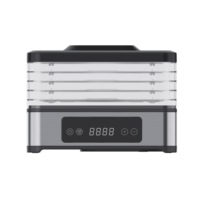 Mini Thuis Fruit Droger Energiebesparende 400W Temperatuurregeling 5 Lade Voedsel Vlees Rundvlees Groenten Dehydrator Machine