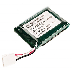 3mg08009aa tê giác điện chất lượng cao pin cho Alcatel băng rộng 4.1 Bluetooth gsp04253501a 3.7V 320mAh 1.18wh Li-Polymer - Product Image 1