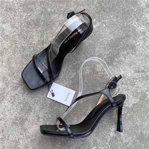 <span class=keywords><strong>Sandali</strong></span> da donna personalizzati con Logo sandalo con <span class=keywords><strong>tacco</strong></span> con Logo da donna con punta quadrata personalizzata da <span class=keywords><strong>5</strong></span> <span class=keywords><strong>cm</strong></span> - Product Image 5