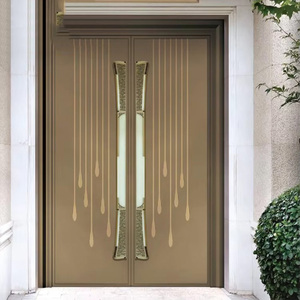 Manija <span class=keywords><strong>de</strong></span> Puerta <span class=keywords><strong>de</strong></span> Lujo <span class=keywords><strong>de</strong></span> Aleación <span class=keywords><strong>de</strong></span> Aluminio Sólido con Acabado <span class=keywords><strong>de</strong></span> Mármol, Duradera y Ambidiestra, para Hogar y Hotel, Barras <span class=keywords><strong>de</strong></span> Herraje Simétricas para Entrada - Product Image 5