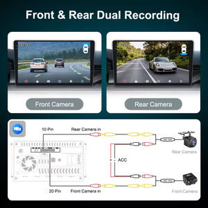 Radio Universal <span class=keywords><strong>para</strong></span> Auto de 9 Pulgadas con Carplay y Android Auto, Reproductor Estéreo Inteligente con Pantalla Táctil, 8+256 GB - Product Image 2