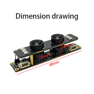 Module de caméra USB 5MP à large plage dynamique 105 dB WDR avec capteur PS5520 DMIC, prêt à l'emploi, reconnaissance faciale pour la sécurité - Product Image 3