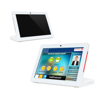 Tablette de bureau Android en forme de L OEM de 10.1 pouces avec RJ45 NFC pour la commande de restaurants et la publicité dans les magasins et les bars