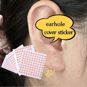 Parches Adhesivos Transpirables de Tela No Tejida para Ocultar Perforaciones en la Oreja, Respetuosos con la Piel, Color Piel, Invisibles - Product Image 2