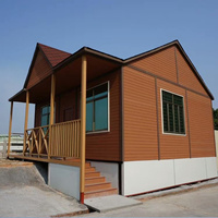 Villas préfabriquées à 2 étages en bois et acier, directement de l'usine chinoise, avec salle de bain, pour location vacances ou usage familial