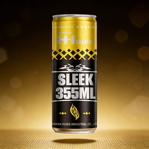 <span class=keywords><strong>Lata</strong></span> de Aluminio Personalizada de 12oz/355ml, Elegante, Blanca o Negra, Vacía, para Bebidas y Refrescos - Product Image 2