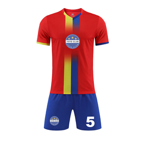 Maglie da <span class=keywords><strong>Calcio</strong></span> Rosse Estive in Vendita, Prezzo Conveniente, Asciugatura Rapida, Traspiranti, Personalizzabili per Squadre, Consegna Veloce 2026 - Product Image 1