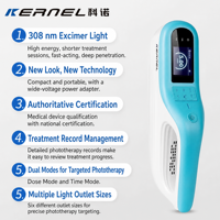 Appareil de photothérapie UVB KN-5000E 308 nm, lampe à lumière UV Excimer XeCl pour le traitement du vitiligo et du psoriasis