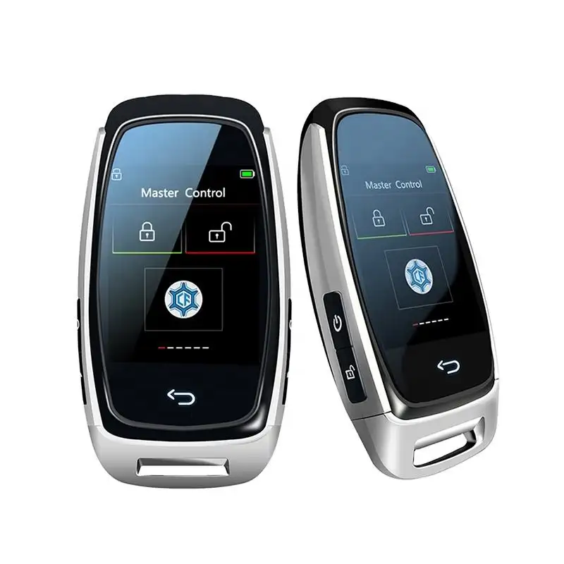 OEM LCD télécommande clé de voiture intelligente voiture universelle modifiée télécommande intelligente clé lcd affichage confortable entrée véhicule automatique
