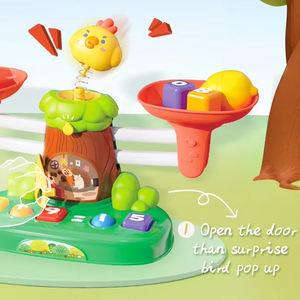 2024 niños Nueva balanza educativa de matemáticas juguete dibujos animados pájaro aritmética corte fruta balanza juguete - Product Image 4